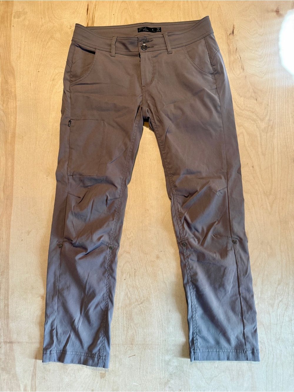 Prana Women's Casual Outdoor Pants in Gray